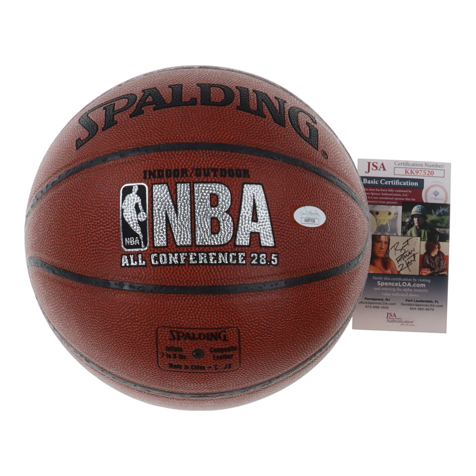 Bob Cousy Signed NBA Basketball (JSA) at PristineAuction.com Bob Cousy Signed NBA Basketball (JSA) at PristineAuction.com