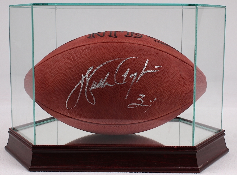 WALTER PAYTON Signed Football COA Hologram main image 0