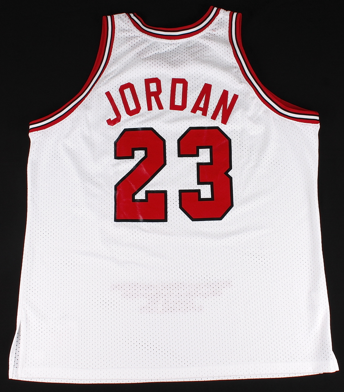 Michael Jordan Signed Limited Edition Authentic Mitchell & Ness 1984-85 "30th Anniversary" Bulls Jersey #12/23 (UDA COA) at PristineAuction.com Michael Jordan Signed Limited Edition Authentic Mitchell & Ness 1984-85 "30th Anniversary" Bulls Jersey #12/23 (UDA COA) at PristineAuction.com