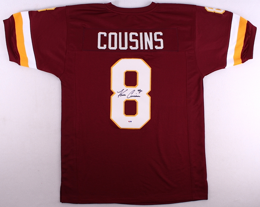 kirk cousins signed jersey kirk cousins signed jersey