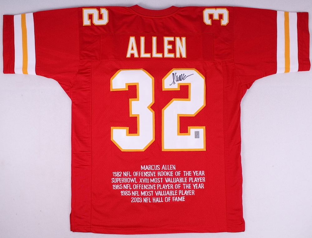 marcus allen signed chiefs jersey marcus allen signed chiefs jersey