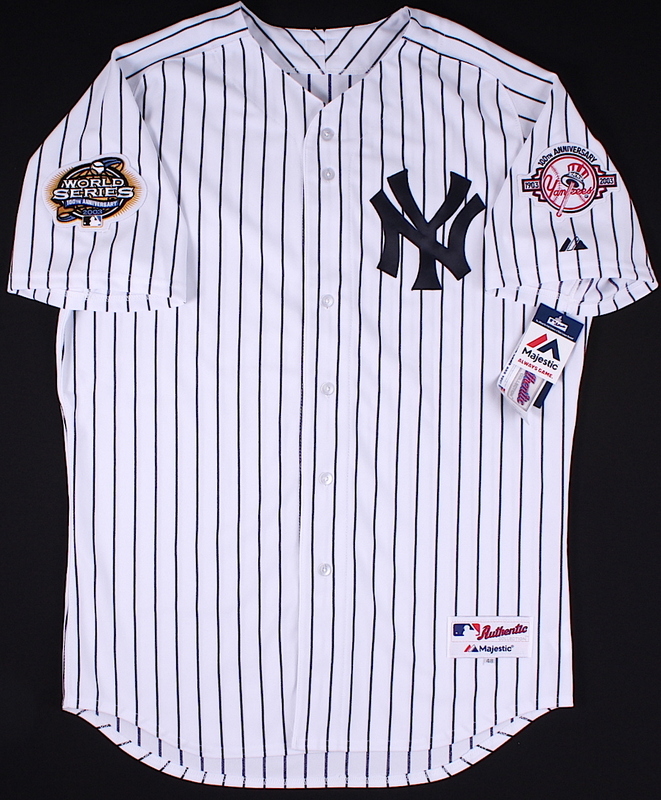 Derek Jeter Signed Yankees Authentic Majestic Jersey (Steiner COA) at PristineAuction.com Derek Jeter Signed Yankees Authentic Majestic Jersey (Steiner COA) at PristineAuction.com