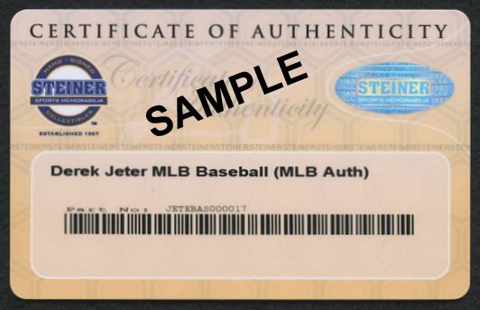 Derek Jeter Signed Yankees Authentic Majestic Jersey (Steiner COA) at PristineAuction.com Derek Jeter Signed Yankees Authentic Majestic Jersey (Steiner COA) at PristineAuction.com