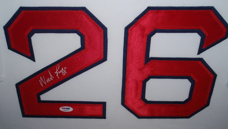 Wade Boggs Signed Red Sox 35x43 Custom Framed Jersey (PSA COA) at PristineAuction.com Wade Boggs Signed Red Sox 35x43 Custom Framed Jersey (PSA COA) at PristineAuction.com
