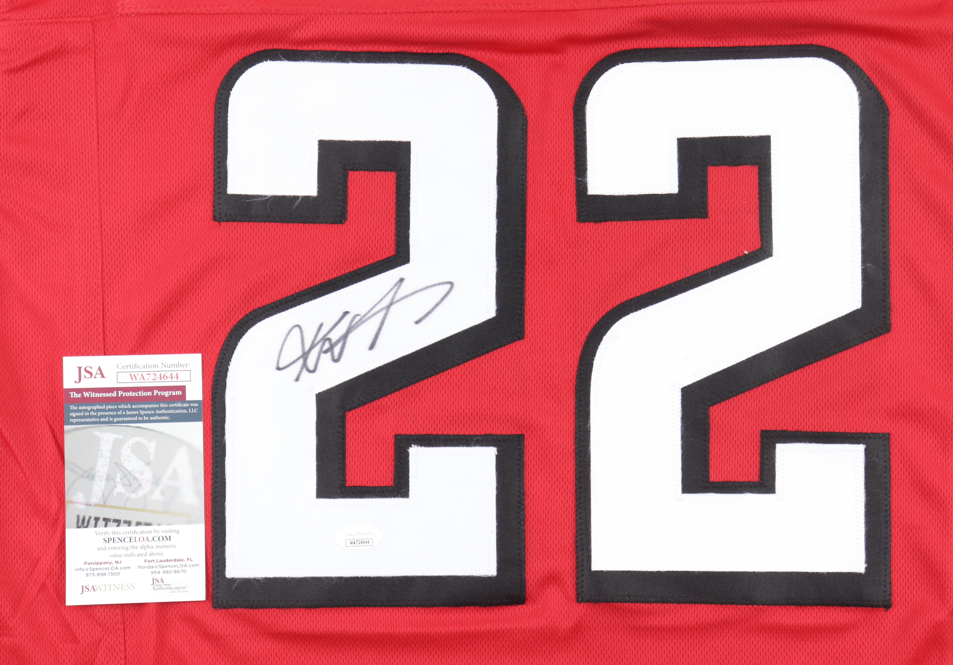 Keanu Neal Signed Jersey (JSA) at PristineAuction.com Keanu Neal Signed Jersey (JSA) at PristineAuction.com