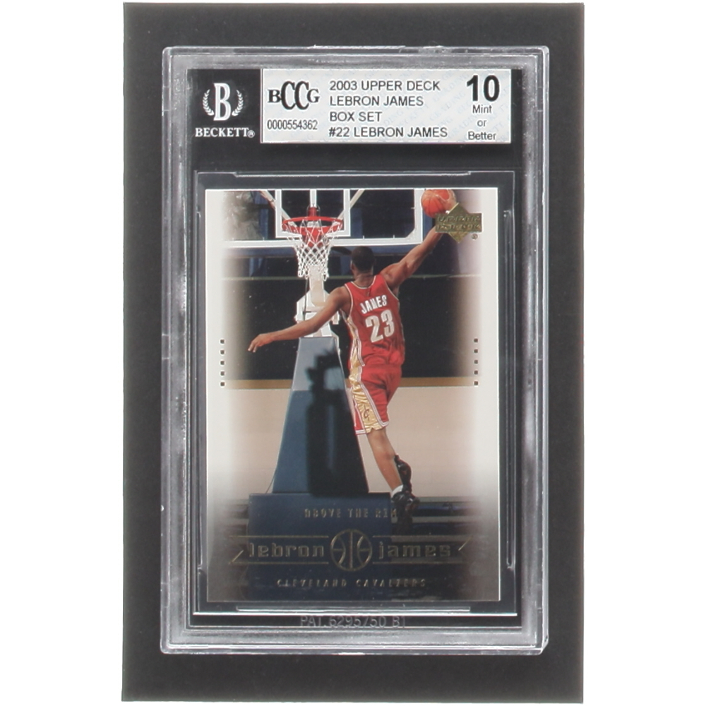upper deck collectibles lebron james