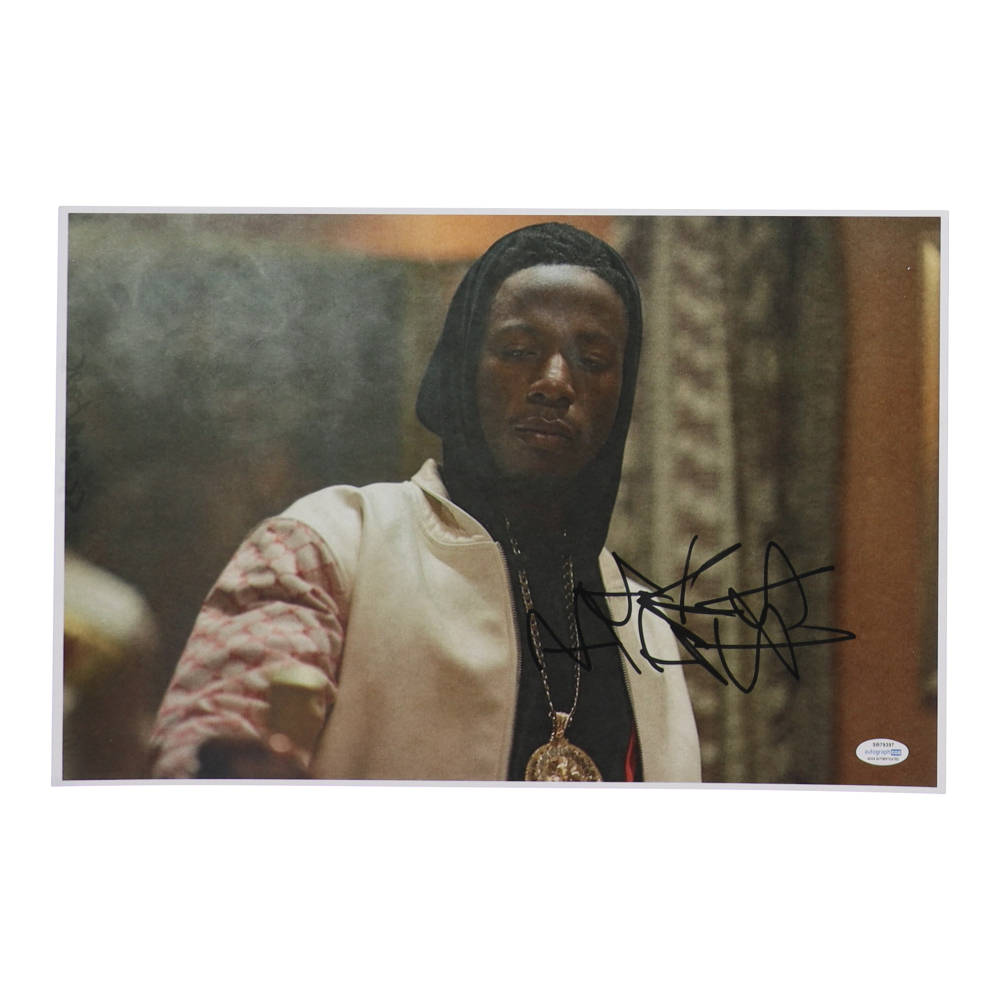 Joey Badass Signed "Power Book III Raising Kanan" 11x17 Photo (ACOA
