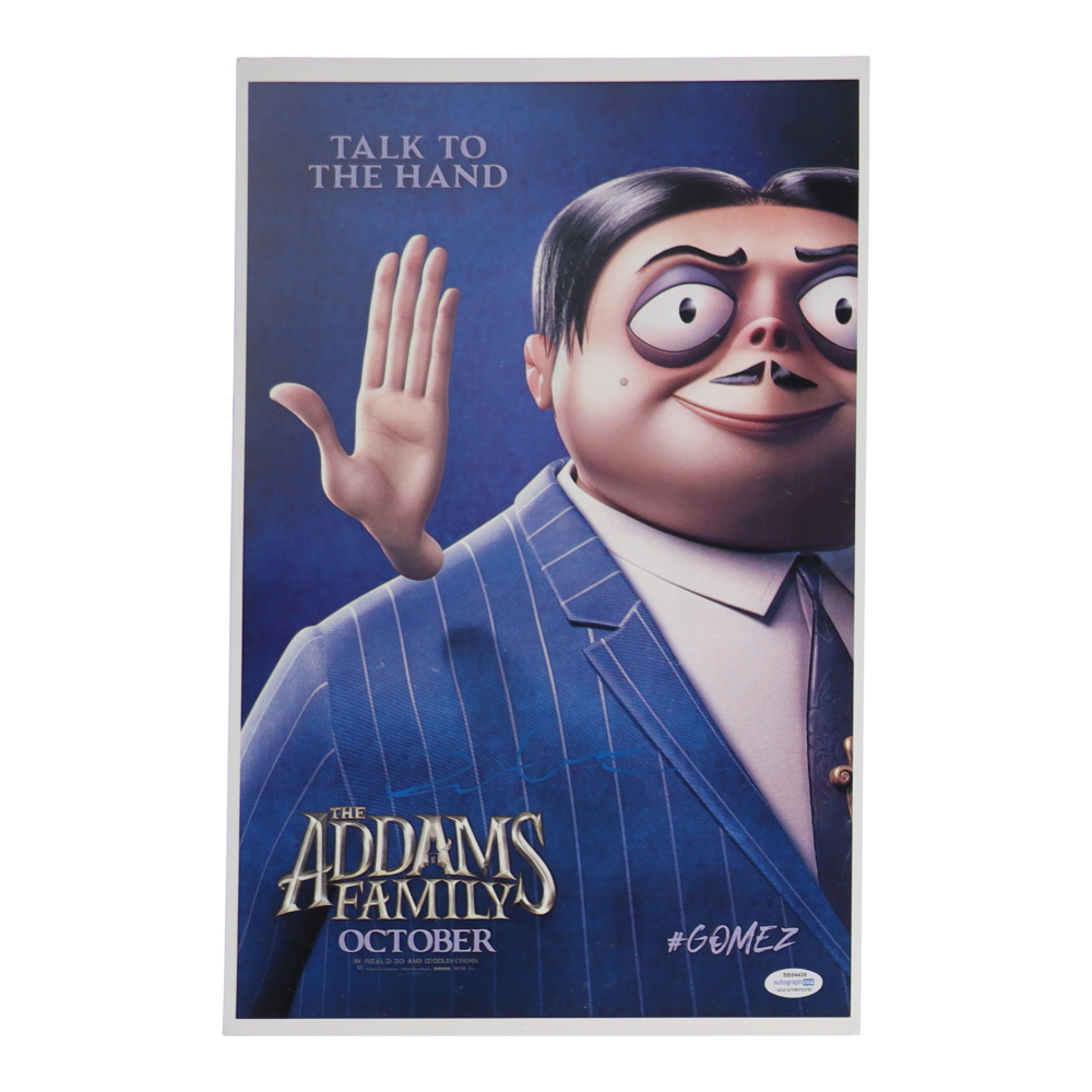 Oscar Isaac Signed "The Addams Family" 11x17 Poster (ACOA) | Pristine ...