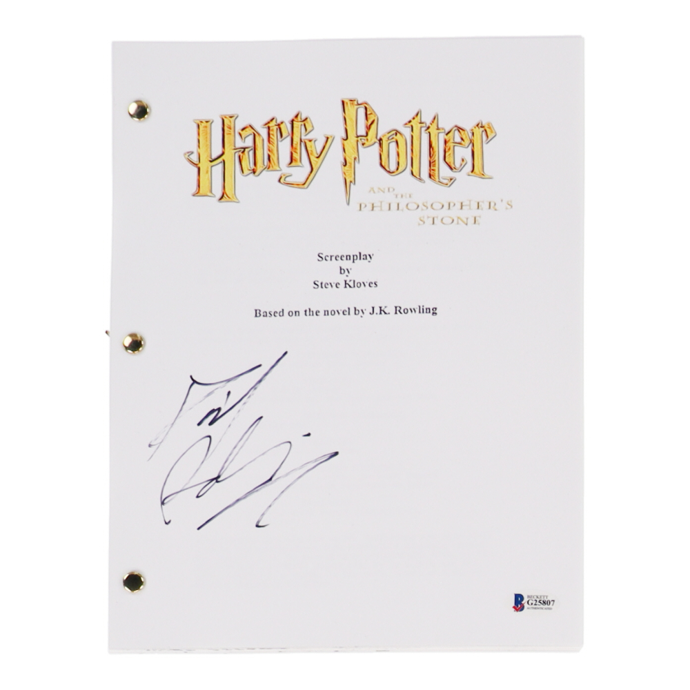 Daniel Radcliffe Signed "Harry Potter and The Philosopher