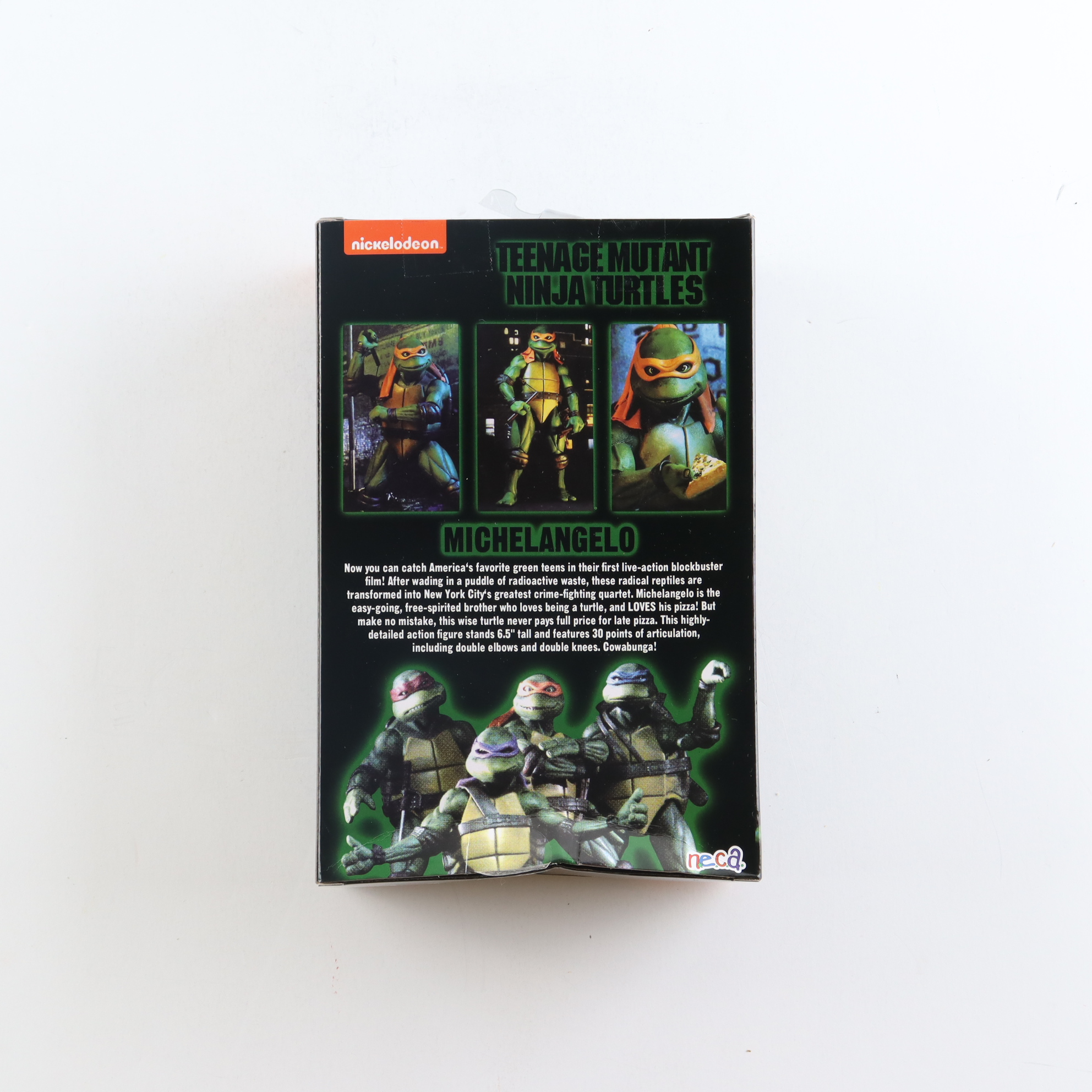 Robbie Rist Signed "Teenage Mutant Ninja Turtles" - Michelangelo - NECA Action Figure Inscribed "Mikey" & "Oh... A Fellow Chicken, Eh...?" (JSA) at PristineAuction.com Robbie Rist Signed "Teenage Mutant Ninja Turtles" - Michelangelo - NECA Action Figure Inscribed "Mikey" & "Oh... A Fellow Chicken, Eh...?" (JSA) at PristineAuction.com