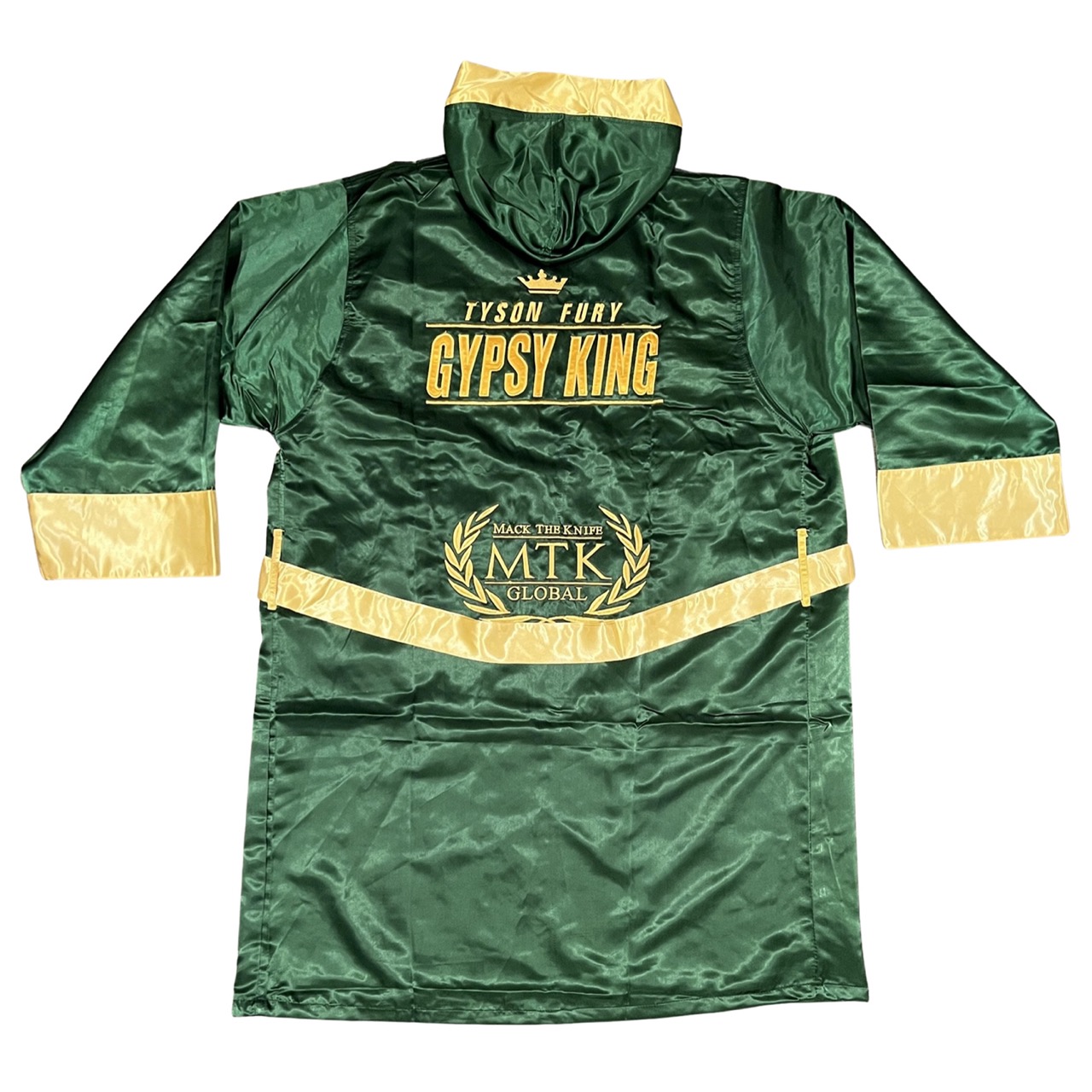Tyson Fury Signed WBC "Gypsy King" Green Robe (PSA) at PristineAuction.com Tyson Fury Signed WBC "Gypsy King" Green Robe (PSA) at PristineAuction.com