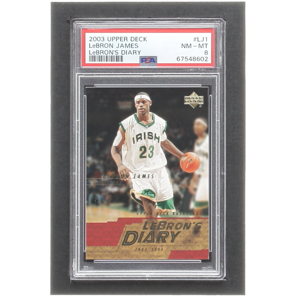 upper deck lebrons diary