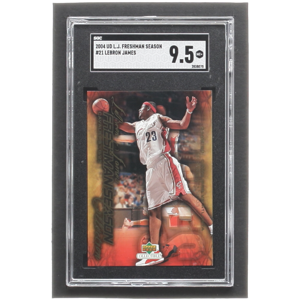 2004 Upper Deck LeBron James Rookie Card – Naxcom Exclusive, Mint Condition