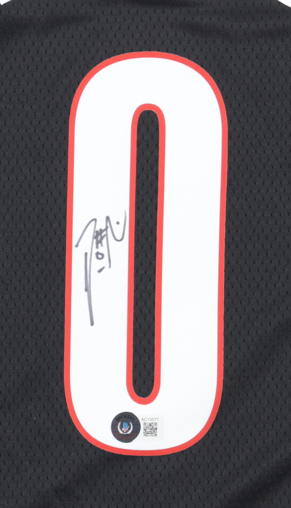 Damian Lillard Signed Jersey (Beckett) at PristineAuction.com Damian Lillard Signed Jersey (Beckett) at PristineAuction.com