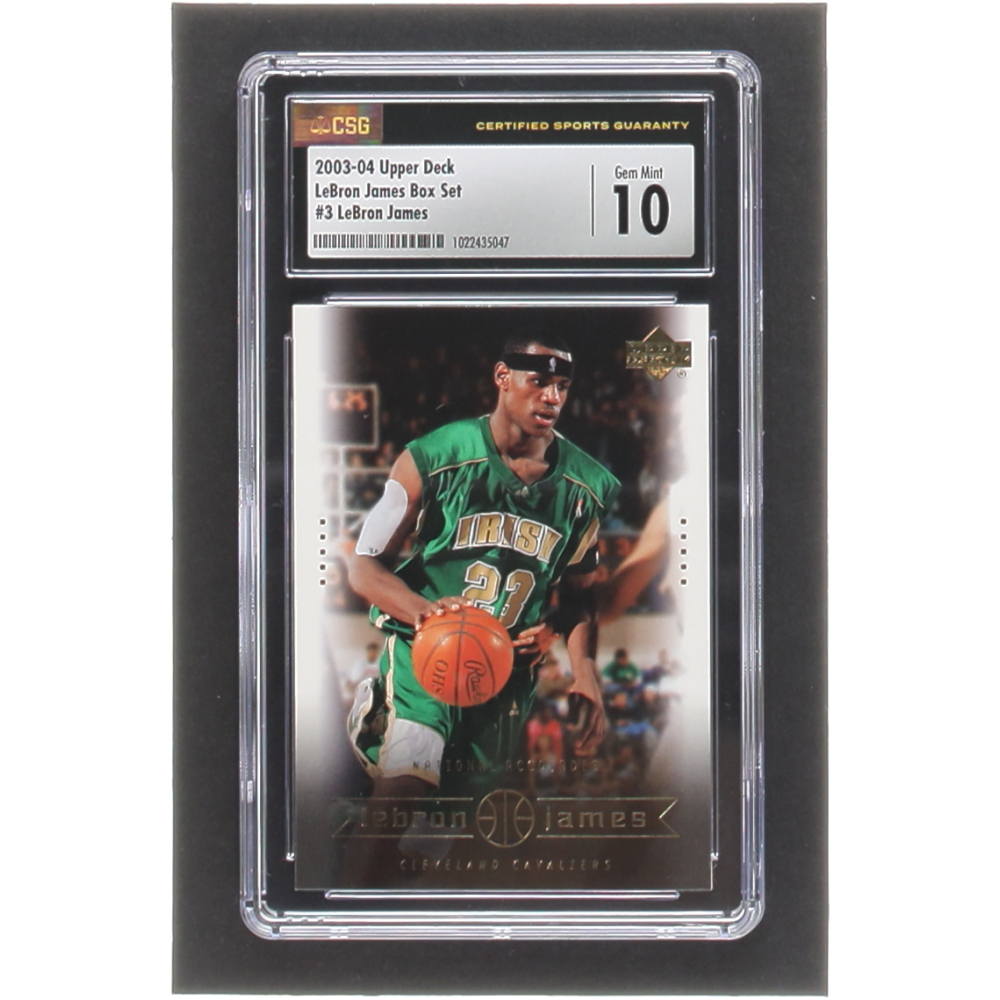 upper deck lebron james 2003