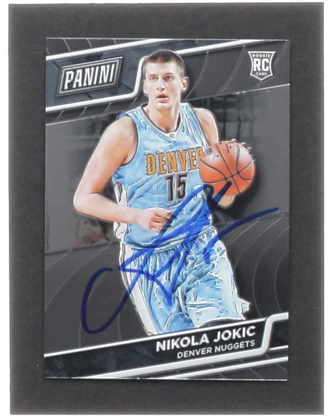 Nikola Jokic Signed 2016 Panini National Convention VIP #5 RC (Jokic) at PristineAuction.com Nikola Jokic Signed 2016 Panini National Convention VIP #5 RC (Jokic) at PristineAuction.com
