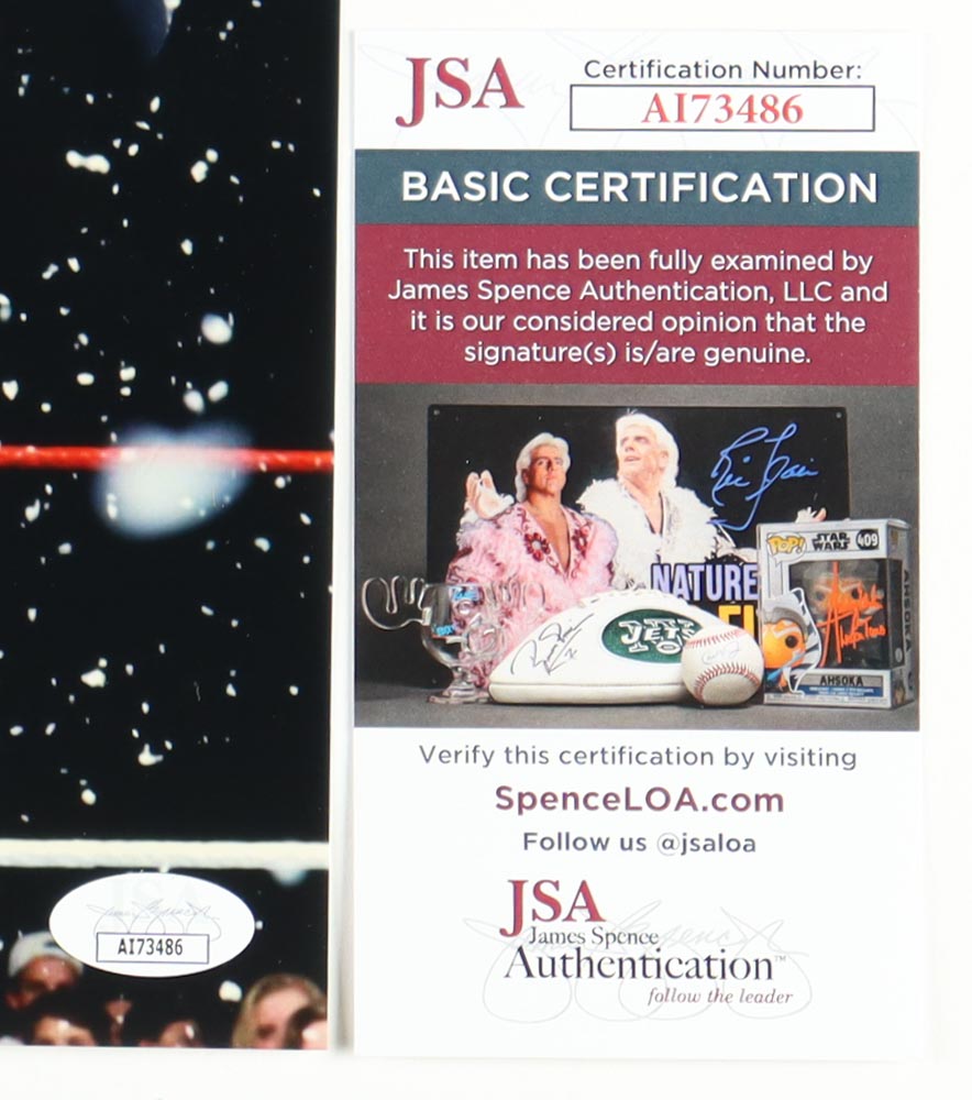 Bret "The Hitman" Hart Signed WWE 8x10 Photo (JSA) at PristineAuction.com Bret "The Hitman" Hart Signed WWE 8x10 Photo (JSA) at PristineAuction.com