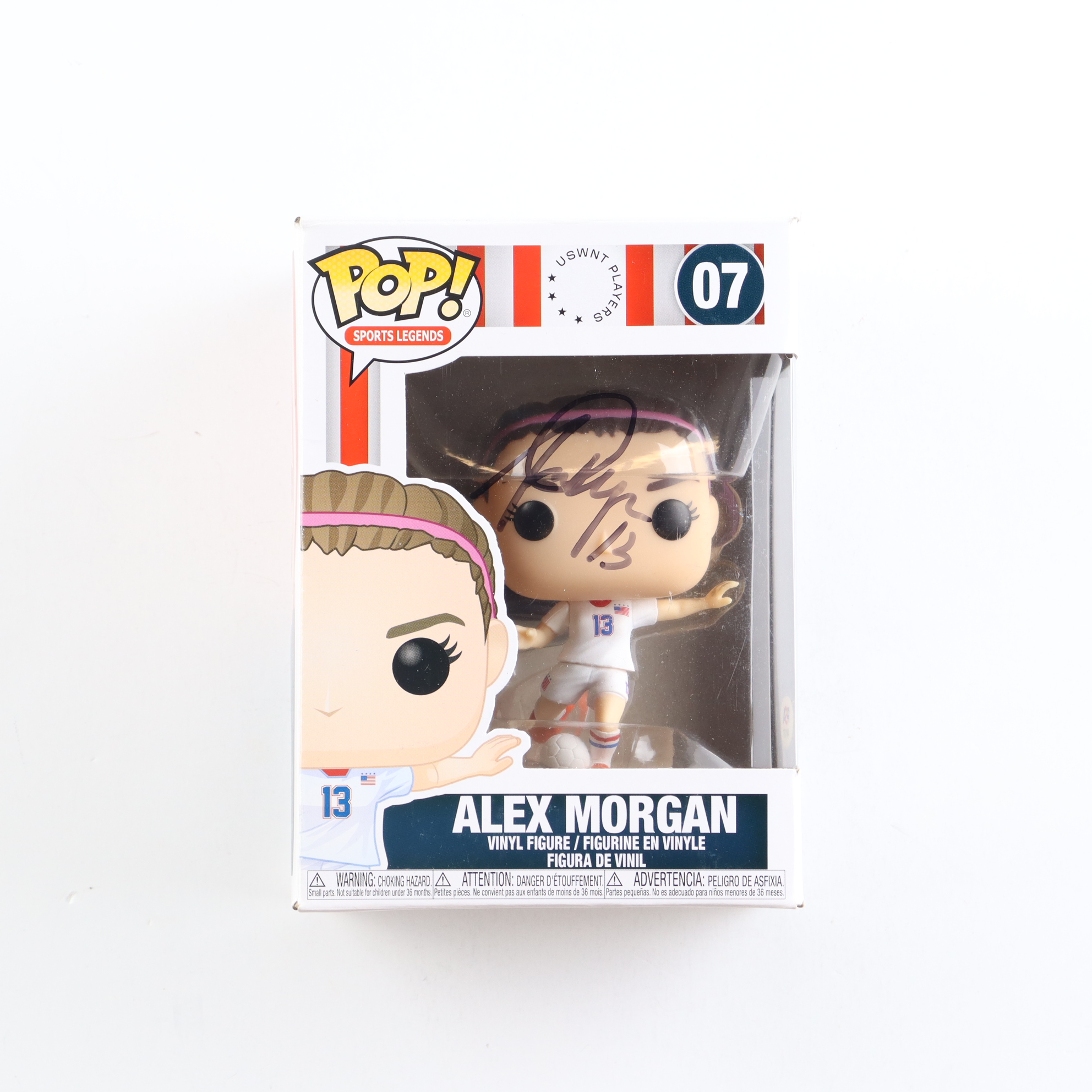 Alex Morgan Signed USWNT #07 Funko Pop! Vinyl Figure (PSA) at PristineAuction.com Alex Morgan Signed USWNT #07 Funko Pop! Vinyl Figure (PSA) at PristineAuction.com