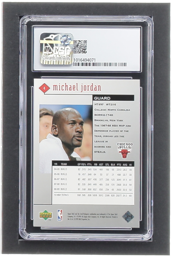 michael jordan upper deck stickers
