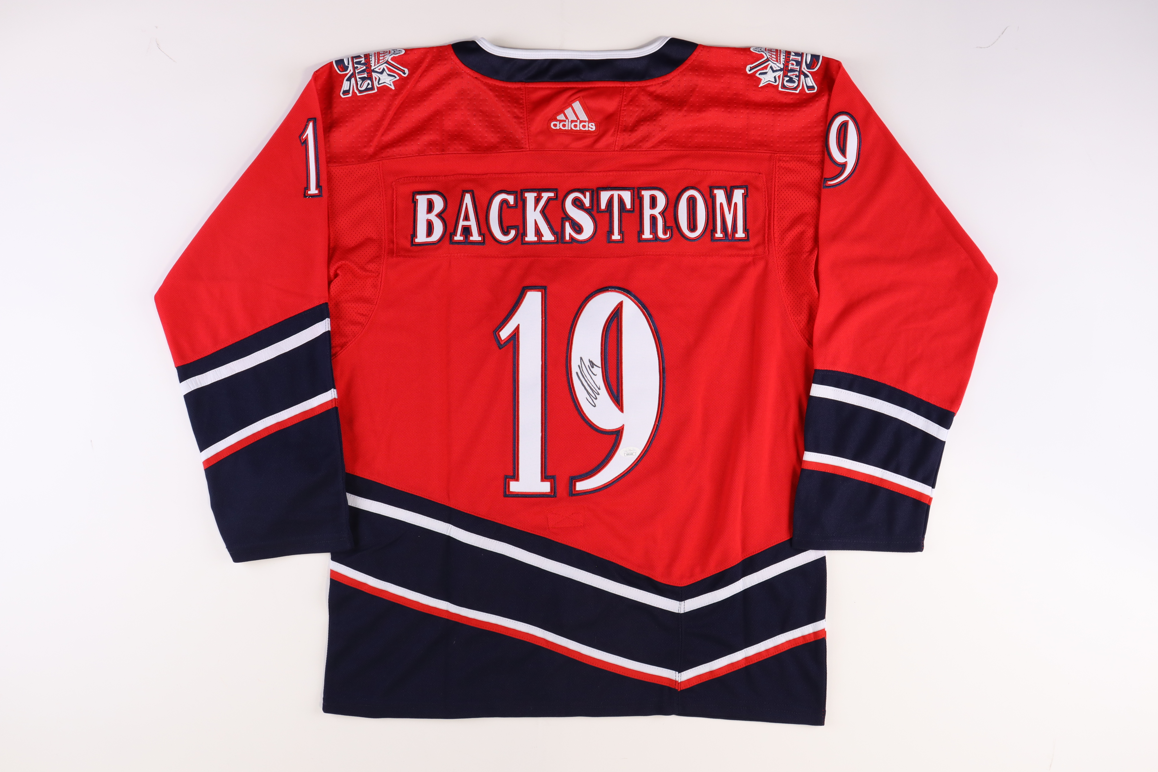 Nicklas Backstrom Signed Capitals Jersey (JSA) at PristineAuction.com Nicklas Backstrom Signed Capitals Jersey (JSA) at PristineAuction.com