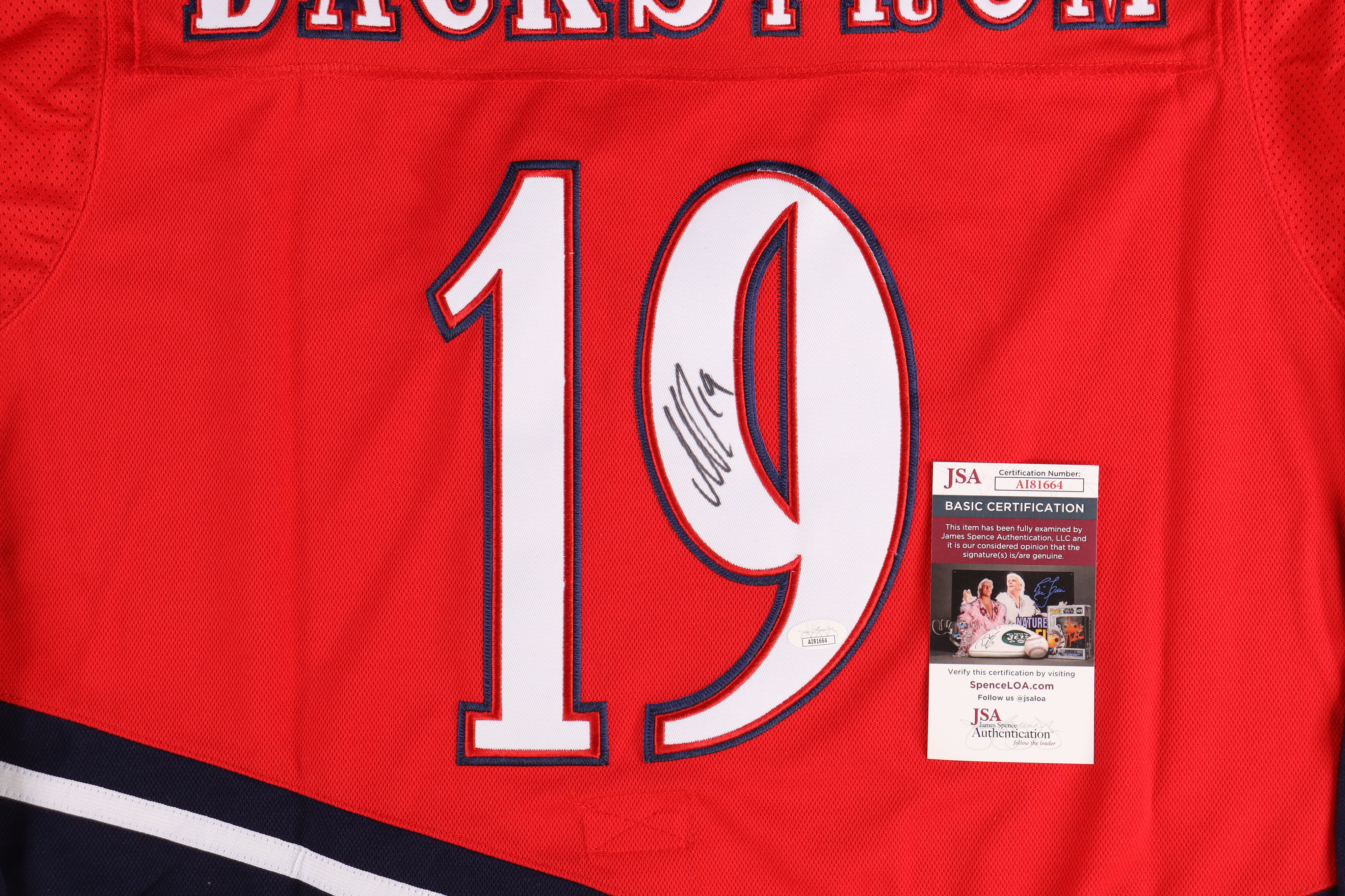 Nicklas Backstrom Signed Capitals Jersey (JSA) at PristineAuction.com Nicklas Backstrom Signed Capitals Jersey (JSA) at PristineAuction.com