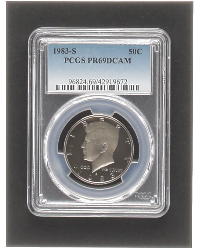 1983-S Kennedy Half Dollar Coin (PCGS PR69DCAM) at PristineAuction.com 1983-S Kennedy Half Dollar Coin (PCGS PR69DCAM) at PristineAuction.com