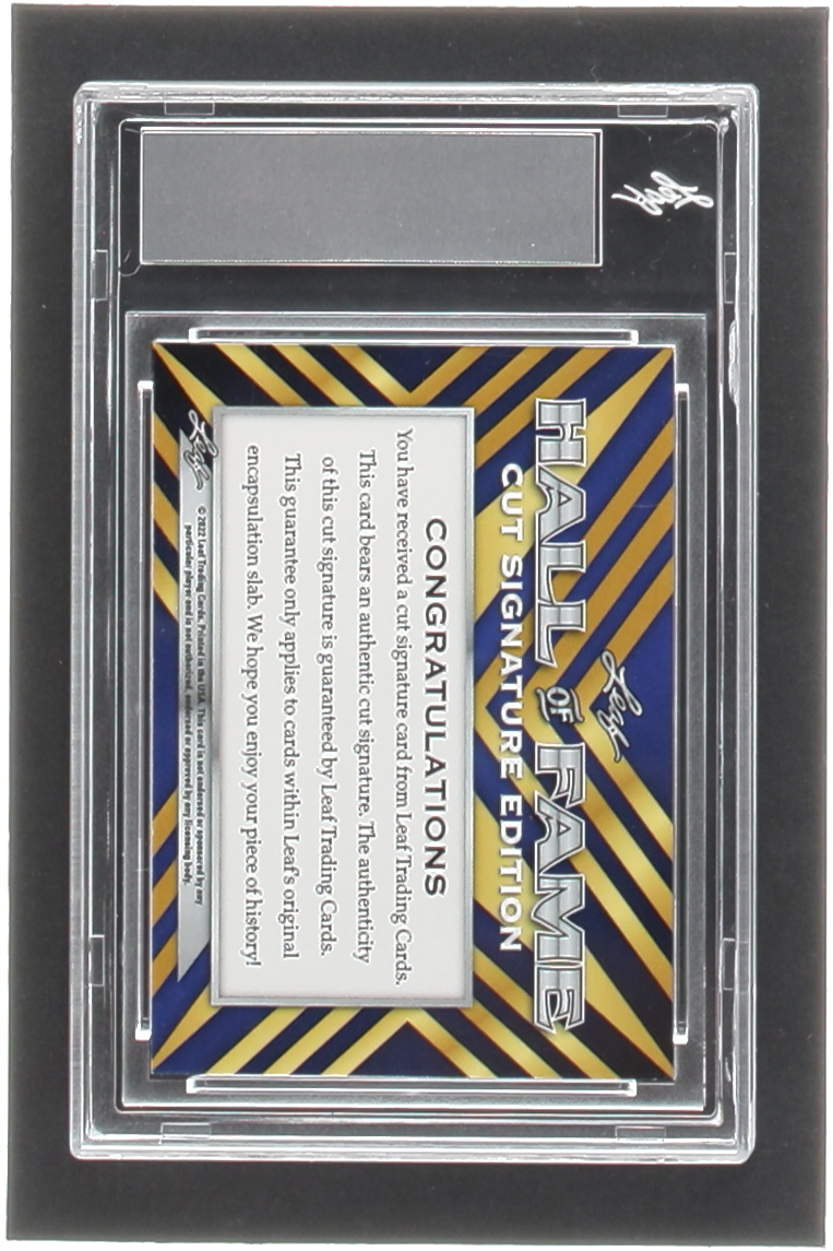 Bonnie Blair 2022 Leaf Hall of Fame Cut Edition US Olympic & Paralympic Hall of Fame (Leaf) at PristineAuction.com Bonnie Blair 2022 Leaf Hall of Fame Cut Edition US Olympic & Paralympic Hall of Fame (Leaf) at PristineAuction.com