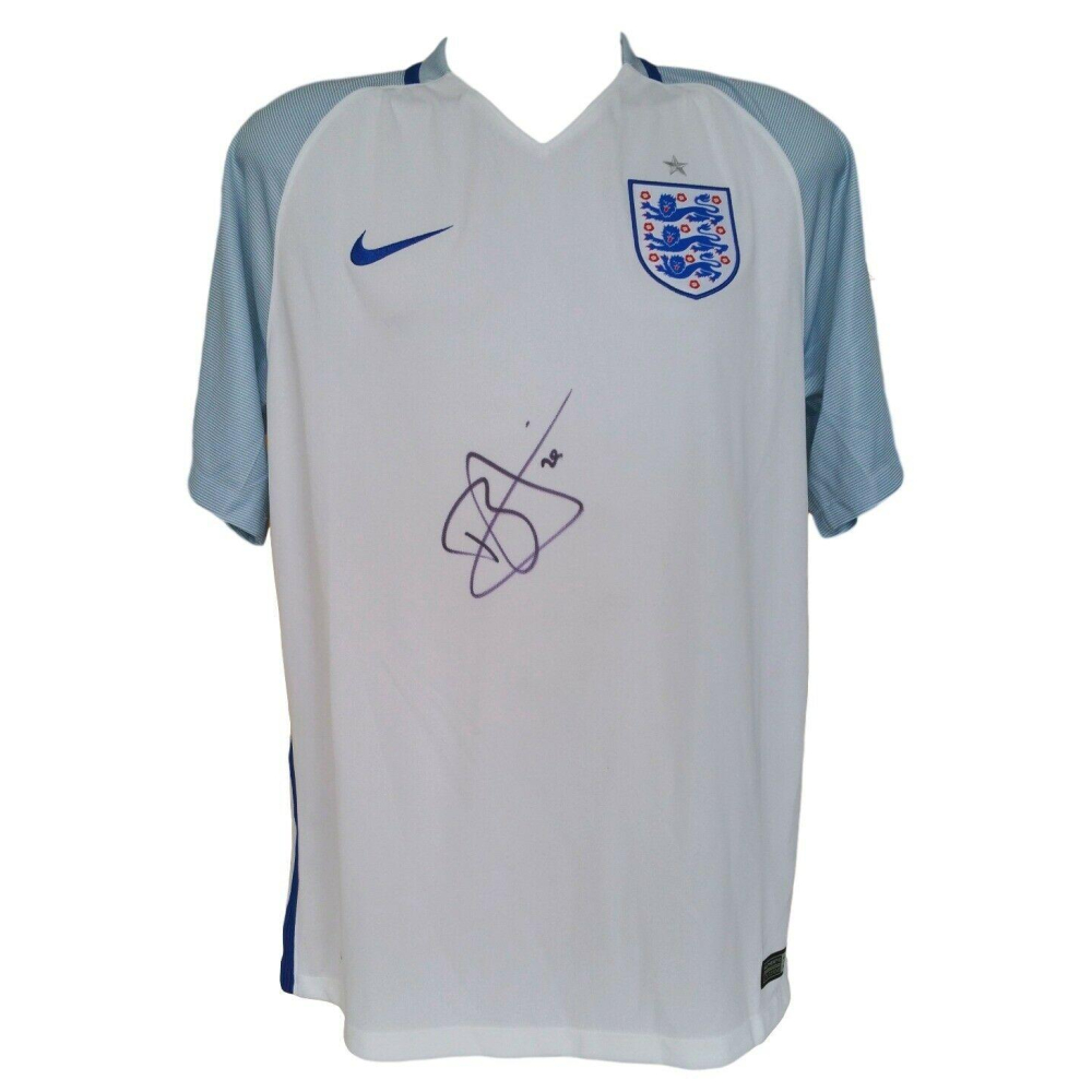 Dele Alli Signed Team England Jersey (Icons & JSA) | Pristine Auction