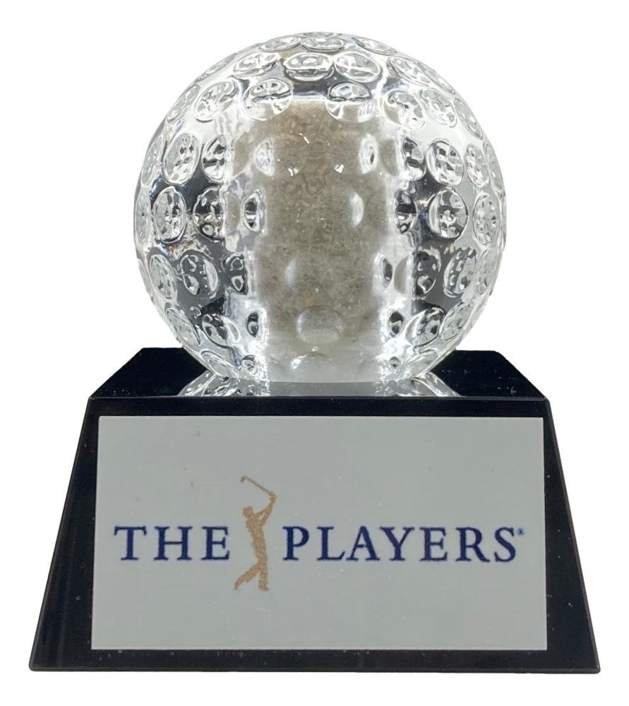 2021 Players Championship Crystal Golf Ball Filled with Tournament