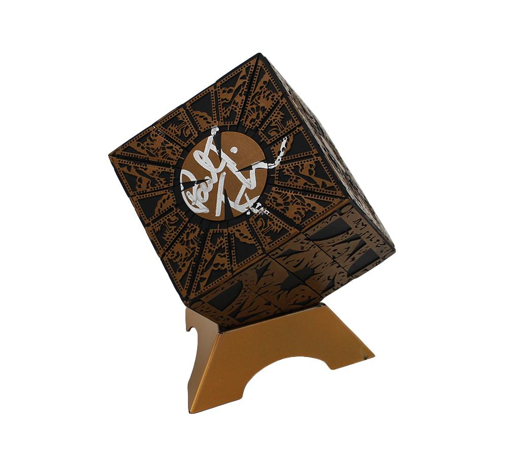 Paul Taylor Signed Hellraiser Gold Puzzle Box Prop (Radtke) Pristine Auction