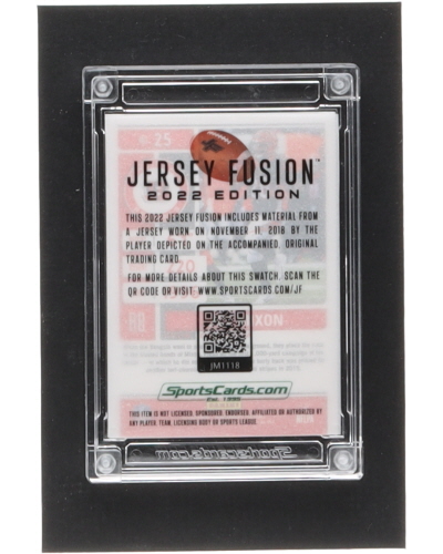 Joe Mixon 2022 Sportscards.com Jersey Fusion #JM1118 at PristineAuction.com Joe Mixon 2022 Sportscards.com Jersey Fusion #JM1118 at PristineAuction.com