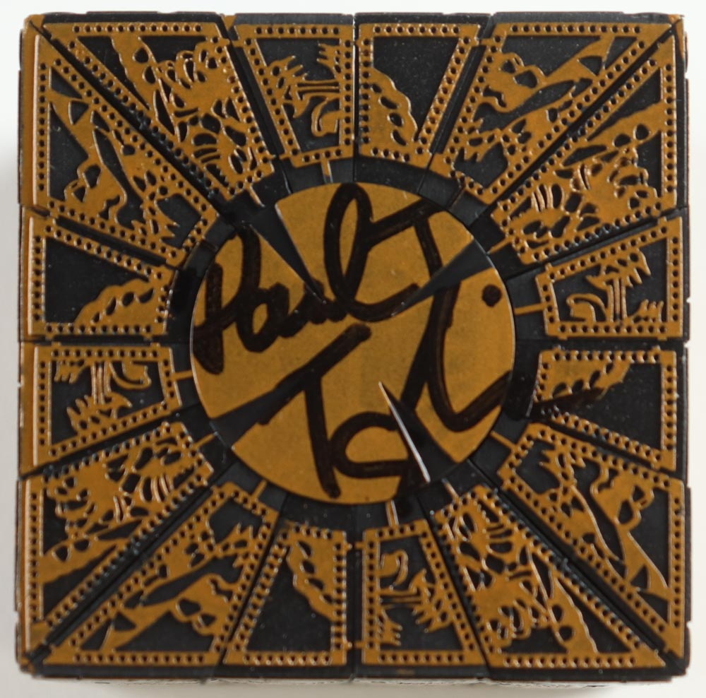 Paul T. Taylor Signed "Hellraiser" Puzzle Box (Radtke) Pristine Auction