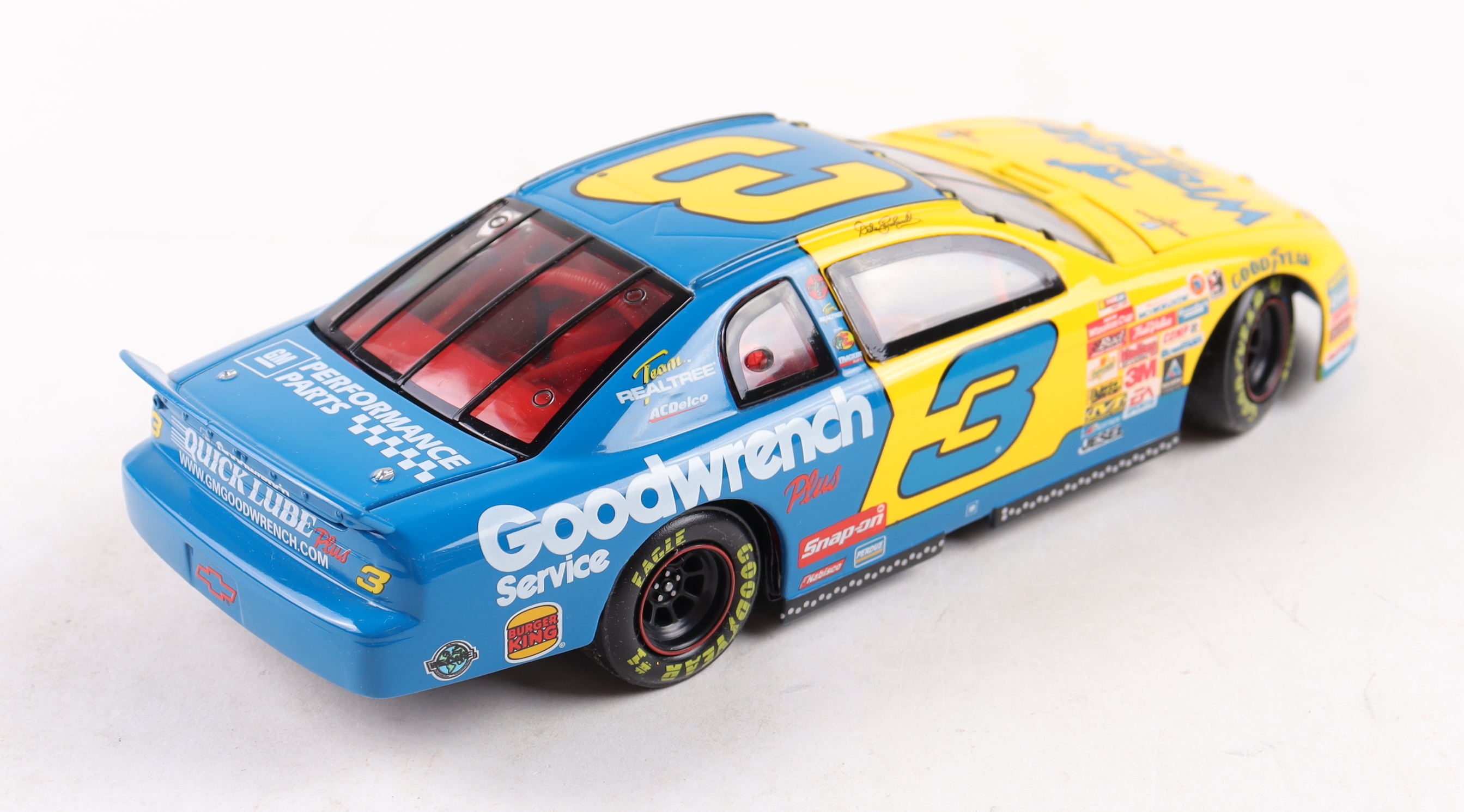Dale Earnhardt Sr. LE NASCAR #3 GM Goodwrench Service Plus | Wrangler Jeans 1999 Monte Carlo - 1:24 Diecast Car at PristineAuction.com Dale Earnhardt Sr. LE NASCAR #3 GM Goodwrench Service Plus | Wrangler Jeans 1999 Monte Carlo - 1:24 Diecast Car at PristineAuction.com