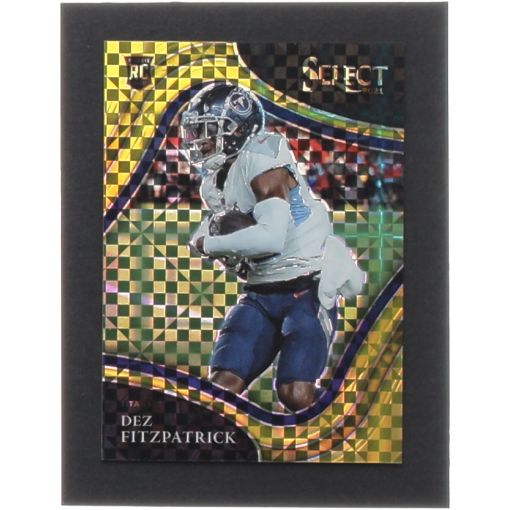 Dez Fitzpatrick 2021 Select Prizm Gold #372 #02/10 RC | Pristine Auction