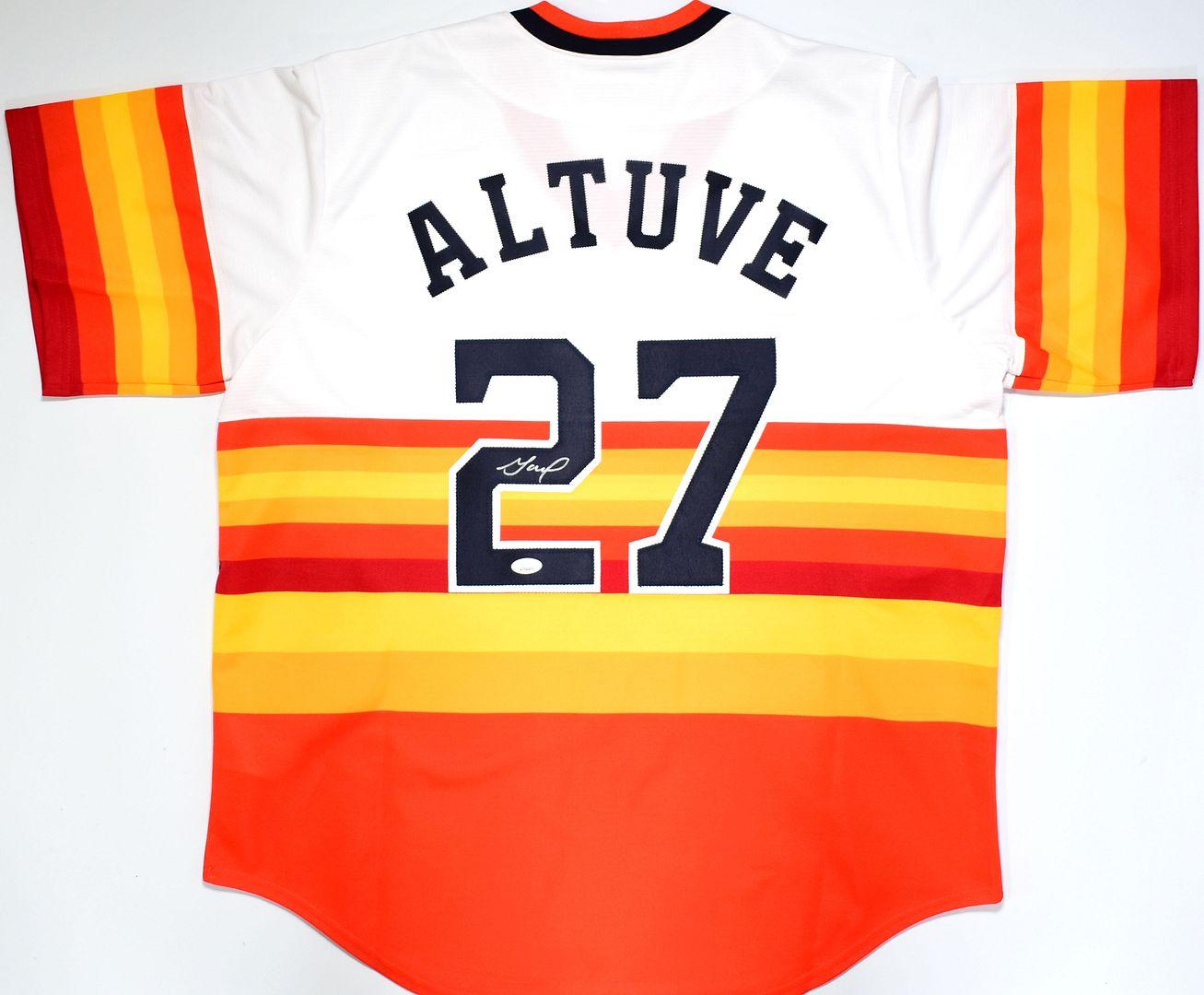 Jose Altuve Signed Astros Jersey (JSA) at PristineAuction.com Jose Altuve Signed Astros Jersey (JSA) at PristineAuction.com