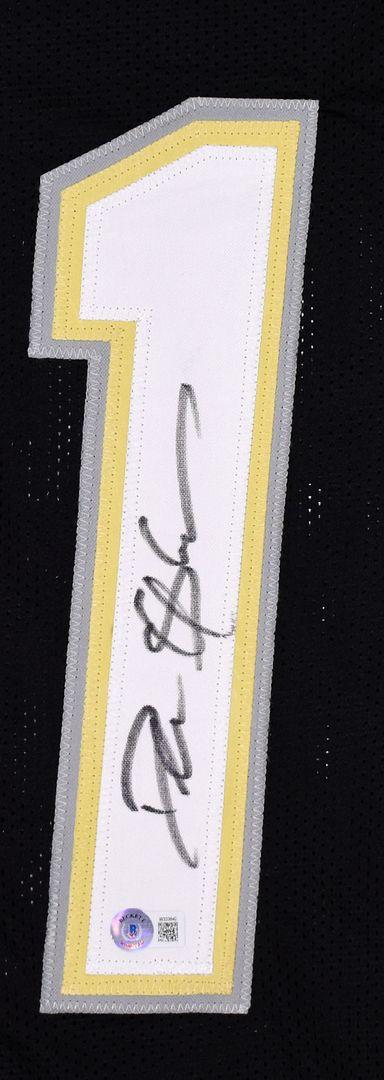 Deion Sanders Signed Jersey (Beckett) at PristineAuction.com Deion Sanders Signed Jersey (Beckett) at PristineAuction.com