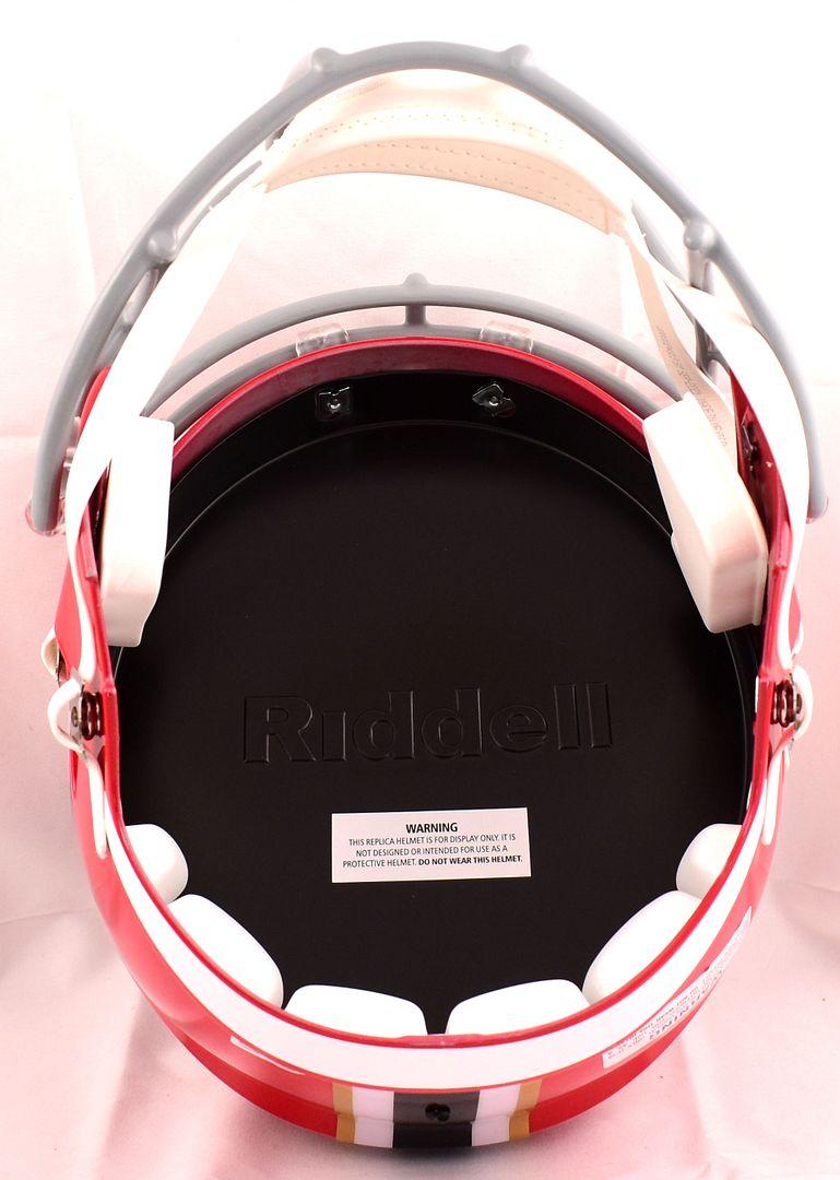 Deion Sanders Signed Falcons Throwback Full-Size Speed Helmet (Beckett) at PristineAuction.com Deion Sanders Signed Falcons Throwback Full-Size Speed Helmet (Beckett) at PristineAuction.com