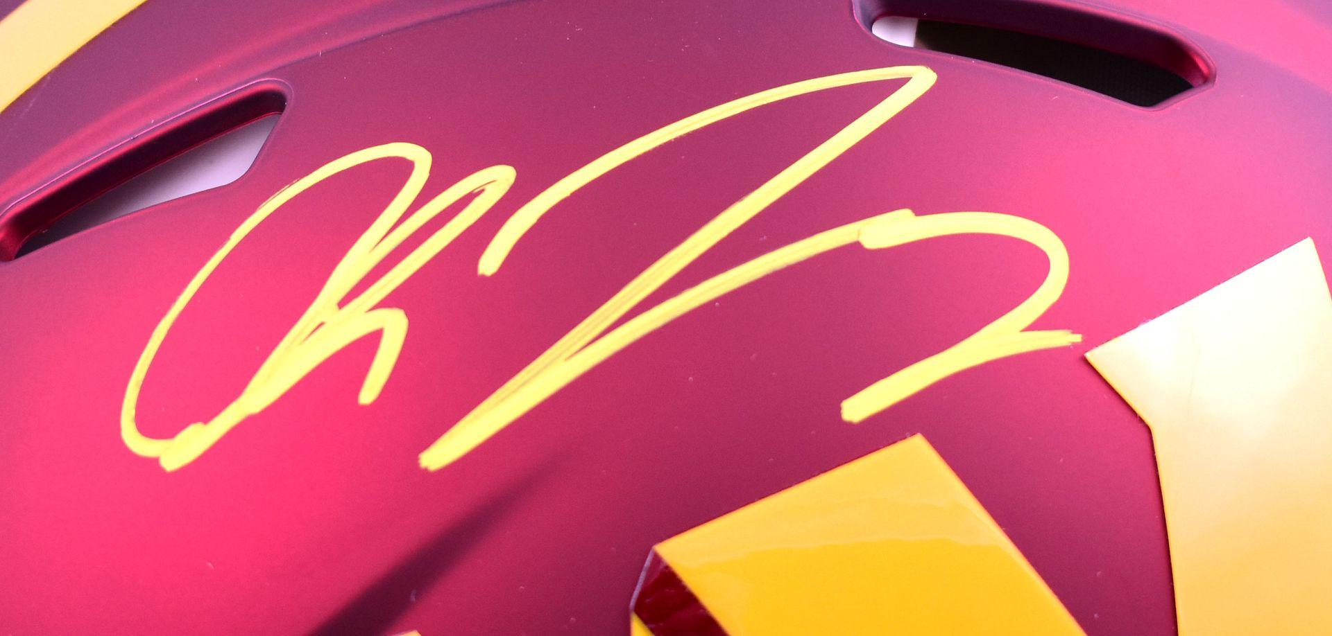 Chase Young Signed Commanders Full-Size Authentic On-Field Speed Helmet (Fanatics) at PristineAuction.com Chase Young Signed Commanders Full-Size Authentic On-Field Speed Helmet (Fanatics) at PristineAuction.com