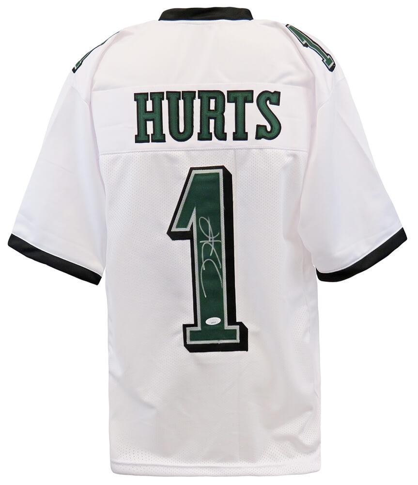 Jalen Hurts Signed Jersey (JSA) at PristineAuction.com Jalen Hurts Signed Jersey (JSA) at PristineAuction.com