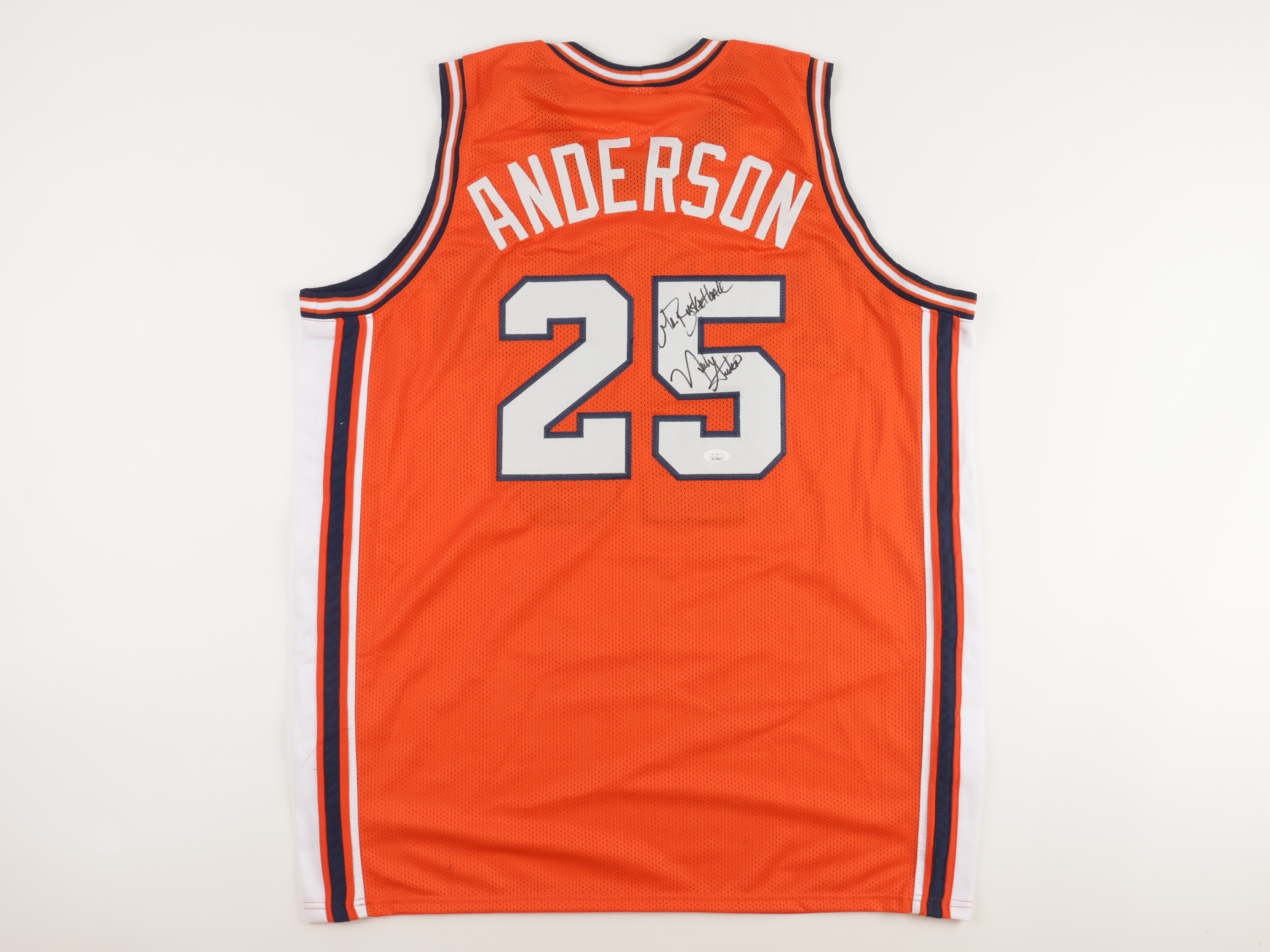 Nick Anderson Signed Jersey Inscribed "Mr.Basketball" (JSA) at PristineAuction.com Nick Anderson Signed Jersey Inscribed "Mr.Basketball" (JSA) at PristineAuction.com