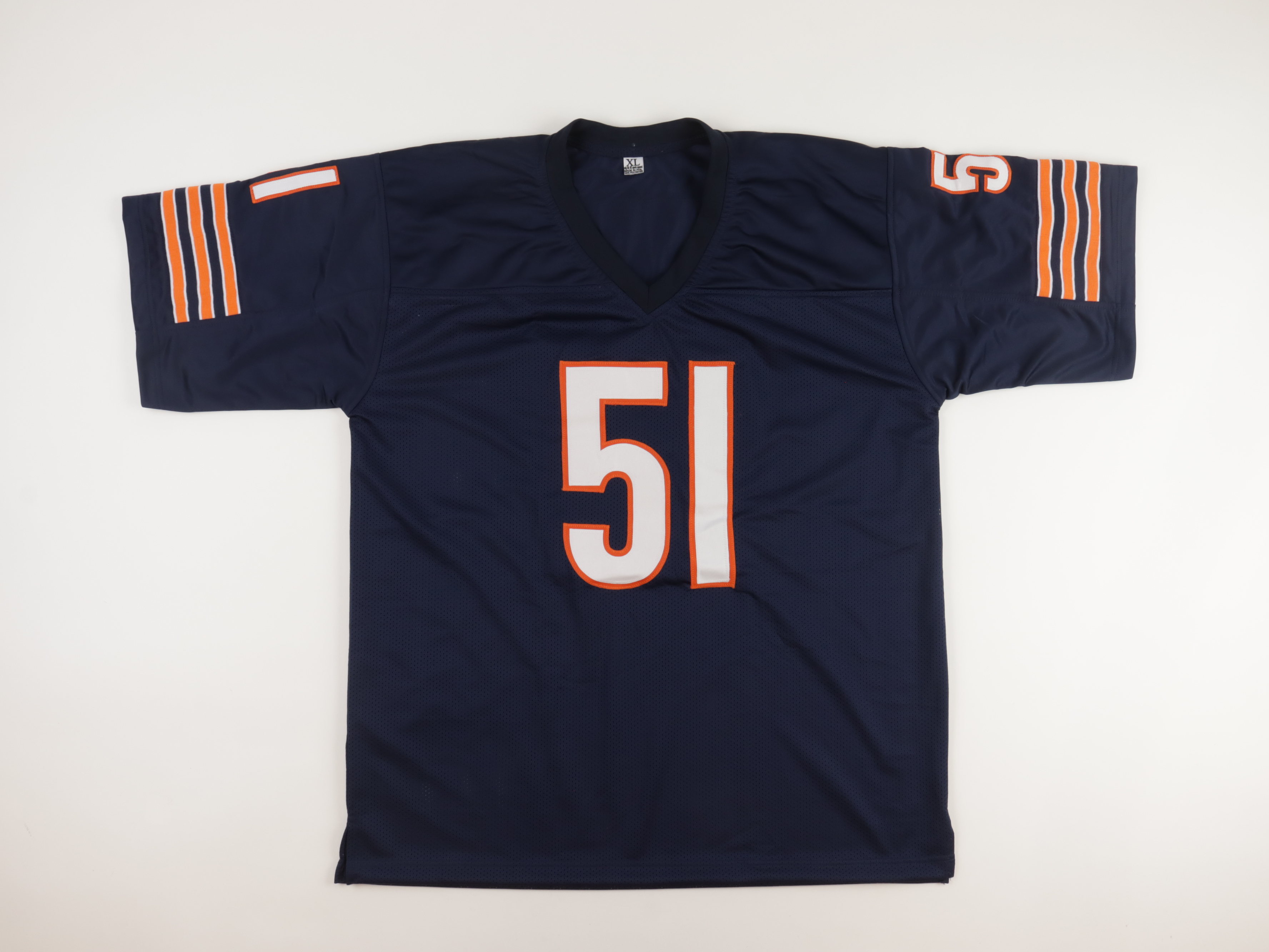 Dick Butkus Signed Jersey Inscribed "HOF 79" (Beckett) at PristineAuction.com Dick Butkus Signed Jersey Inscribed "HOF 79" (Beckett) at PristineAuction.com