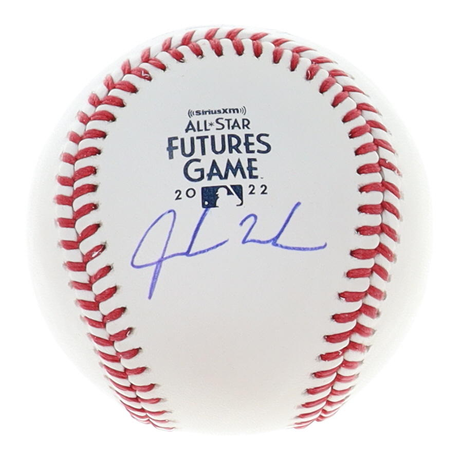Jordan Walker Signed OML 2022 Futures Game Logo Baseball (Beckett) at PristineAuction.com Jordan Walker Signed OML 2022 Futures Game Logo Baseball (Beckett) at PristineAuction.com