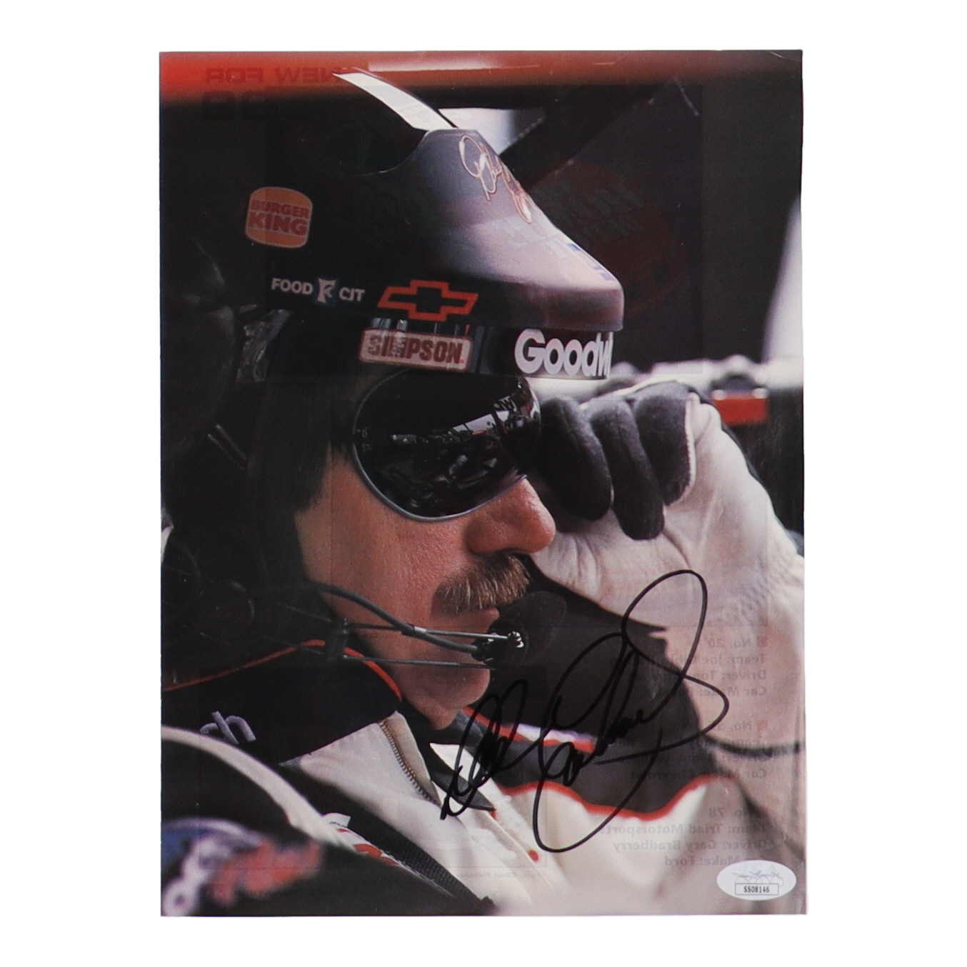 Dale Earnhardt Sr. Signed NASCAR 8x10 Magazine Page (JSA) at PristineAuction.com Dale Earnhardt Sr. Signed NASCAR 8x10 Magazine Page (JSA) at PristineAuction.com