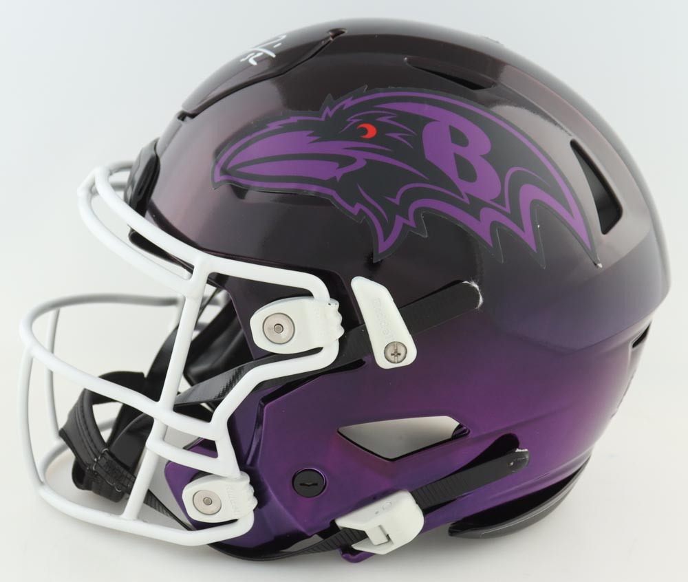 Ray Lewis Signed Ravens Full-Size Authentic On-Field SpeedFlex Helmet (Beckett) at PristineAuction.com Ray Lewis Signed Ravens Full-Size Authentic On-Field SpeedFlex Helmet (Beckett) at PristineAuction.com