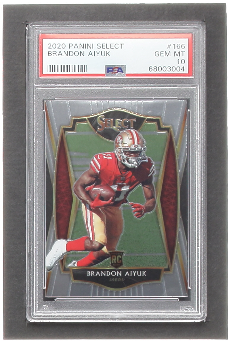 Brandon Aiyuk 2020 Select #166 (PSA 10) at PristineAuction.com Brandon Aiyuk 2020 Select #166 (PSA 10) at PristineAuction.com