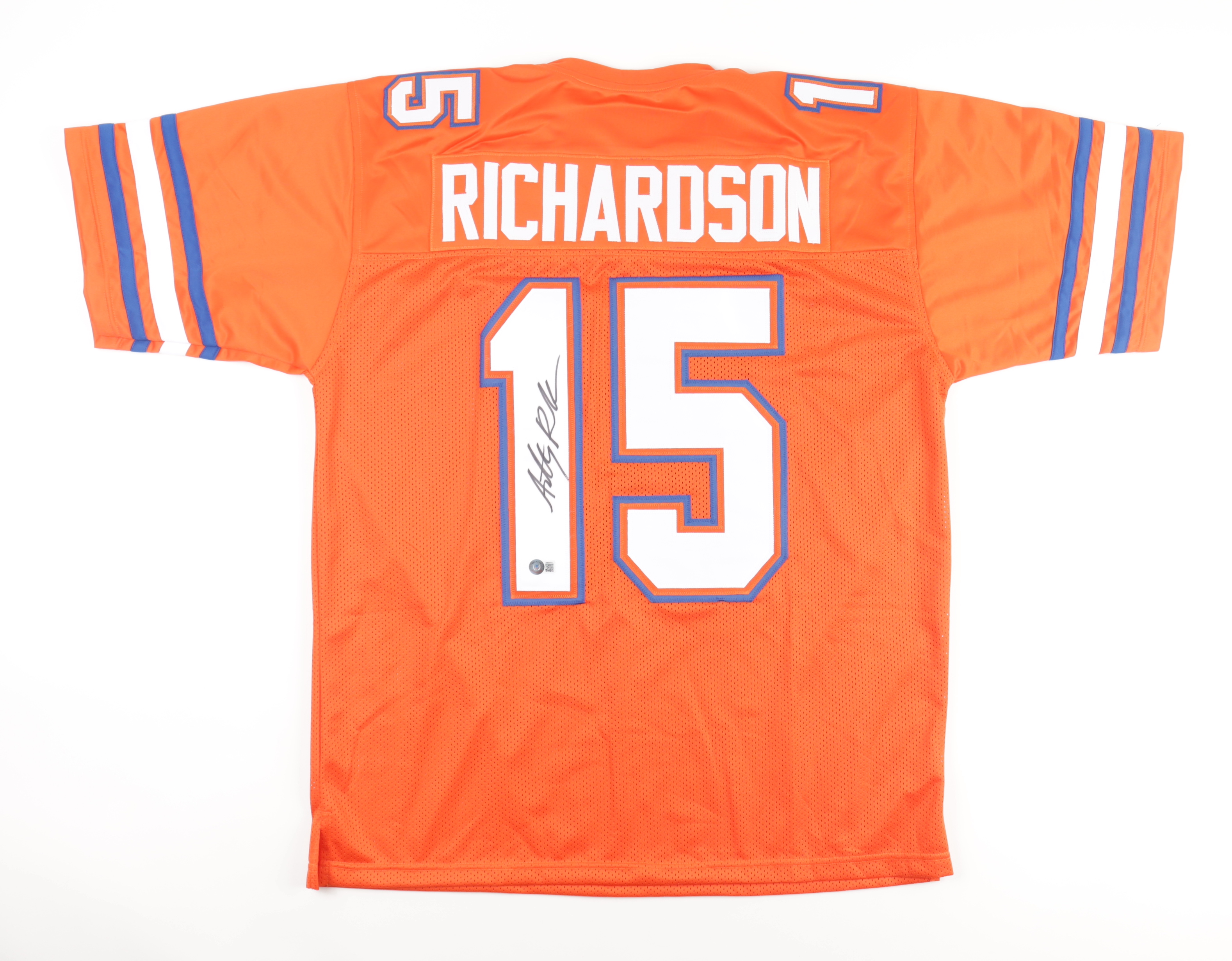 Anthony Richardson Signed Jersey (Beckett) at PristineAuction.com Anthony Richardson Signed Jersey (Beckett) at PristineAuction.com