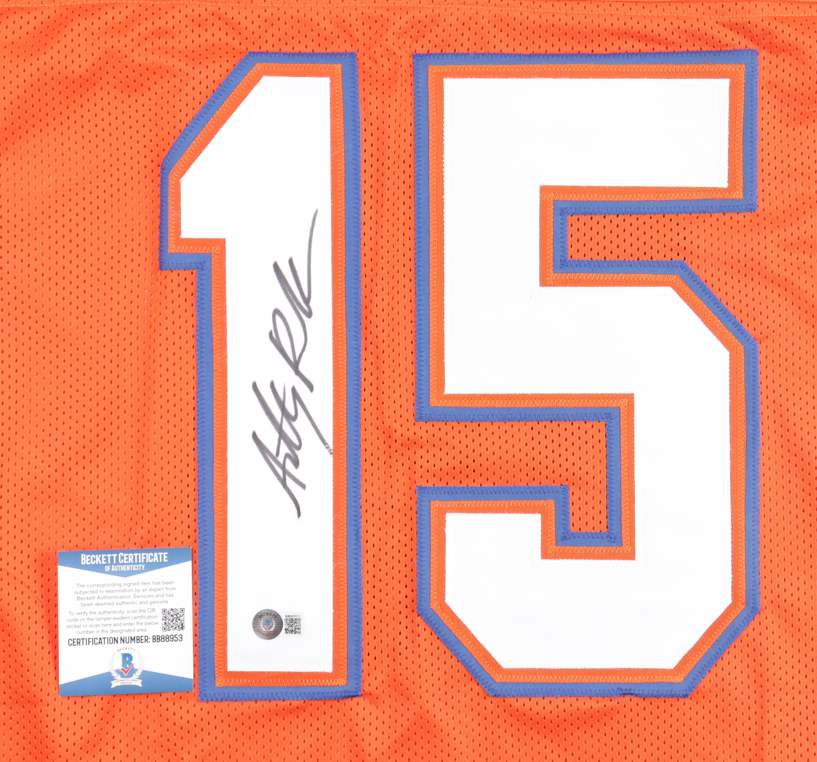 Anthony Richardson Signed Jersey (Beckett) at PristineAuction.com Anthony Richardson Signed Jersey (Beckett) at PristineAuction.com