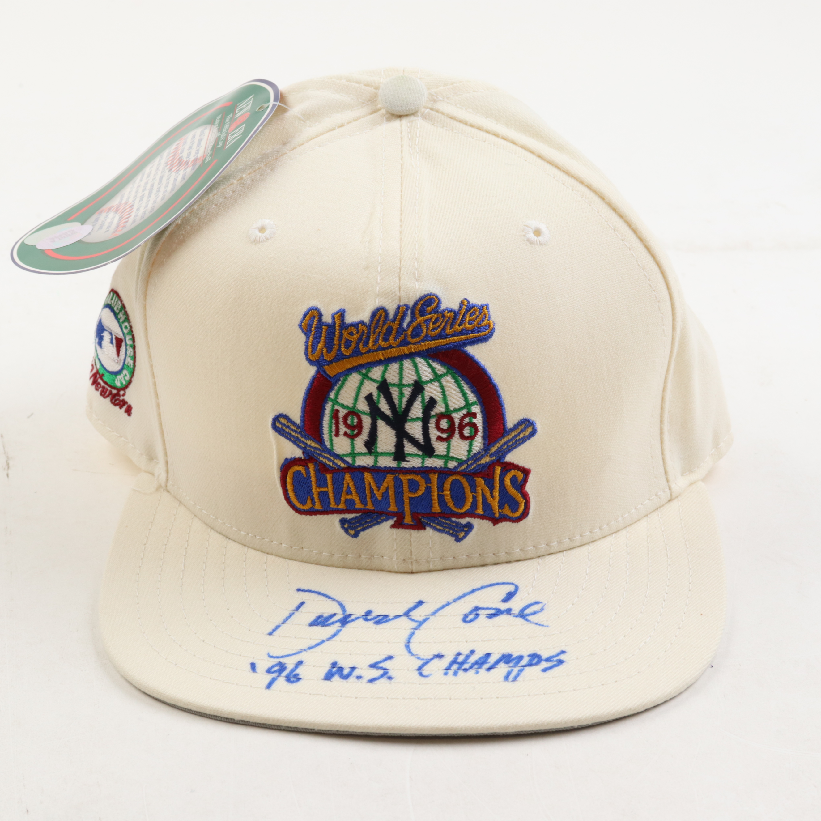 David Cone Signed Yankees 1996 World Series Snapback Hat Inscribed "'96 WS Champs" (Beckett) at PristineAuction.com David Cone Signed Yankees 1996 World Series Snapback Hat Inscribed "'96 WS Champs" (Beckett) at PristineAuction.com