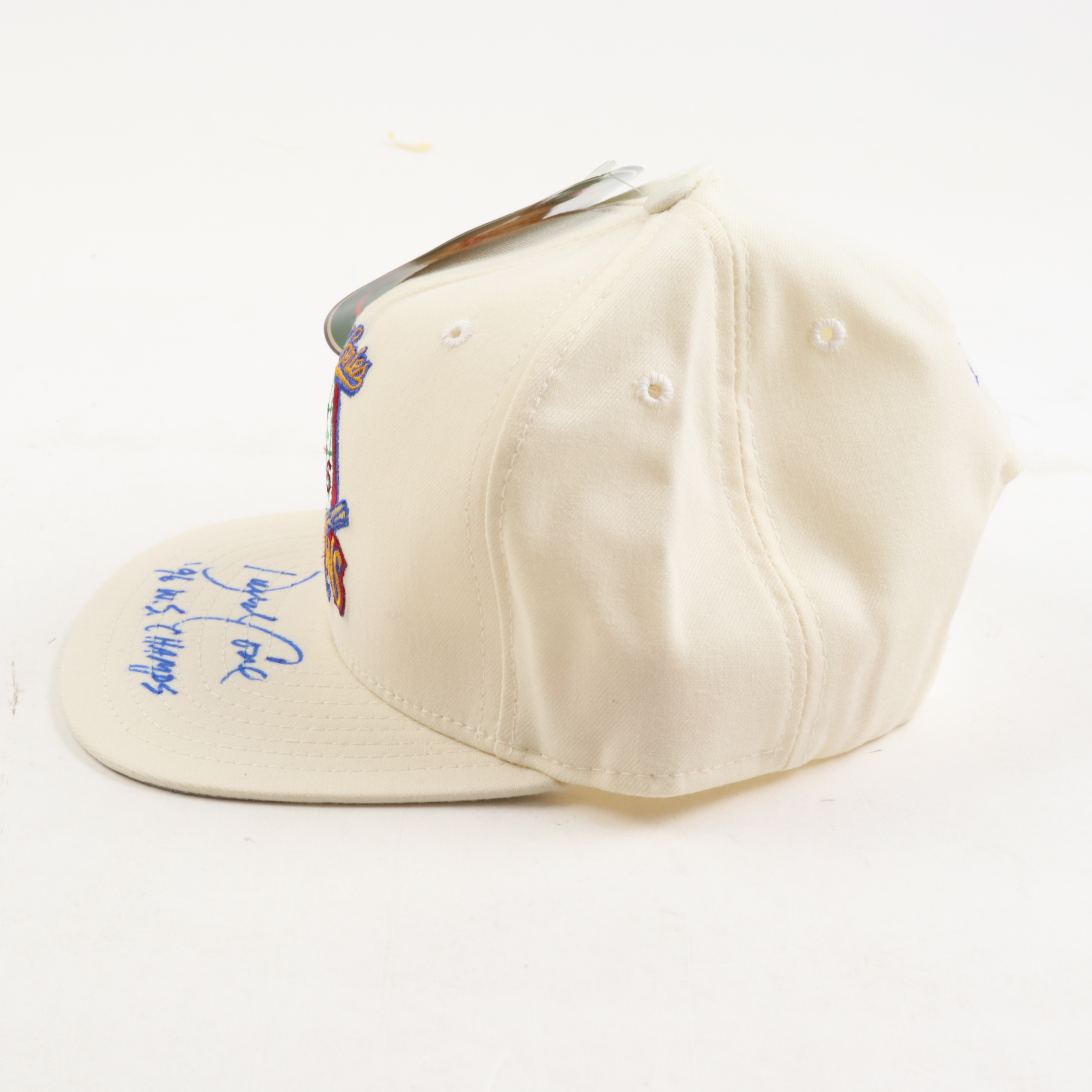 David Cone Signed Yankees 1996 World Series Snapback Hat Inscribed "'96 WS Champs" (Beckett) at PristineAuction.com David Cone Signed Yankees 1996 World Series Snapback Hat Inscribed "'96 WS Champs" (Beckett) at PristineAuction.com