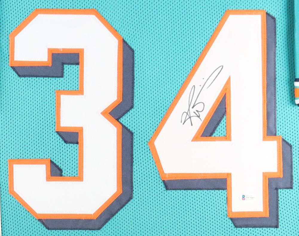 Ricky Williams Signed Custom Framed Jersey Display (JSA) at PristineAuction.com Ricky Williams Signed Custom Framed Jersey Display (JSA) at PristineAuction.com
